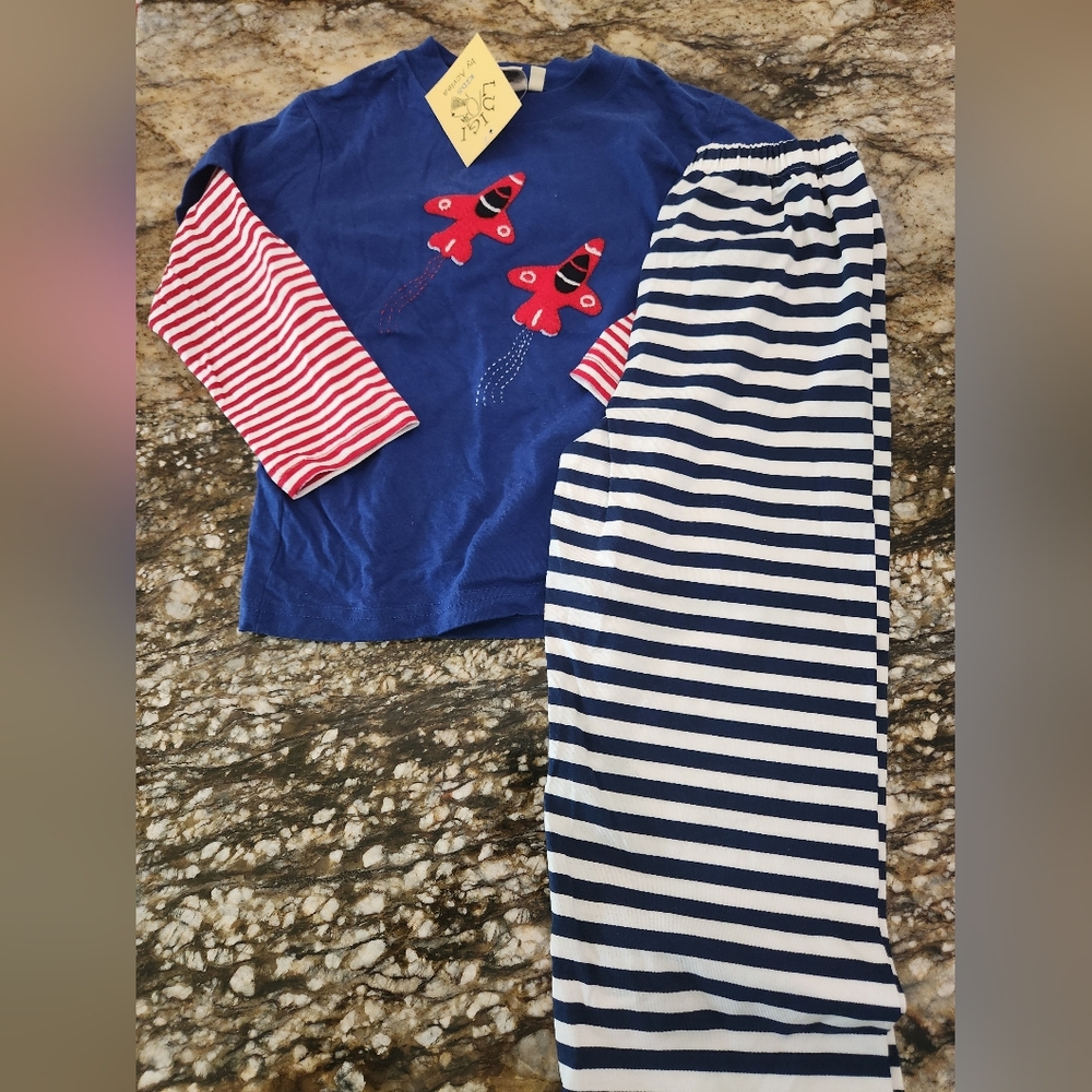 Kids Rocket Matching Set - Blue and Red